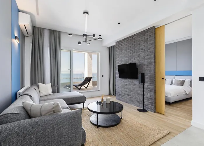 Oddity Seafront Penthouse 아파트 테살로니키